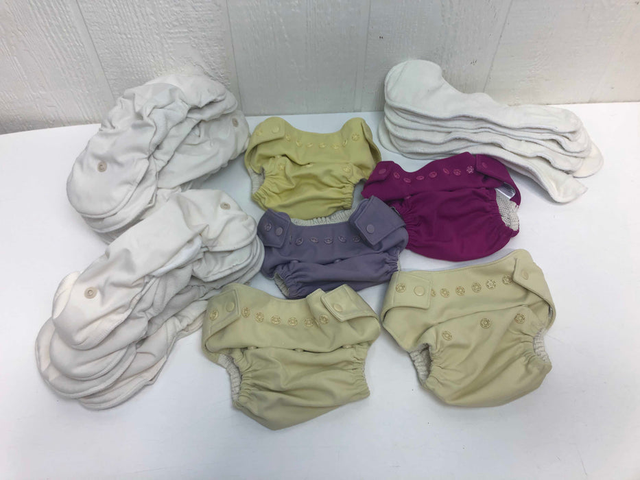 used GroVia Hybrid Cloth Diapers