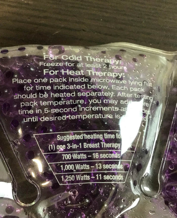 used Lansinoh Therapearl 3-in-1 Breast Therapy Packs