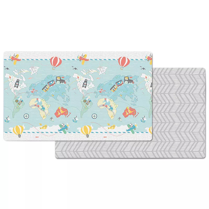 used Skip Hop Reversible Play Mat, Little Traveler