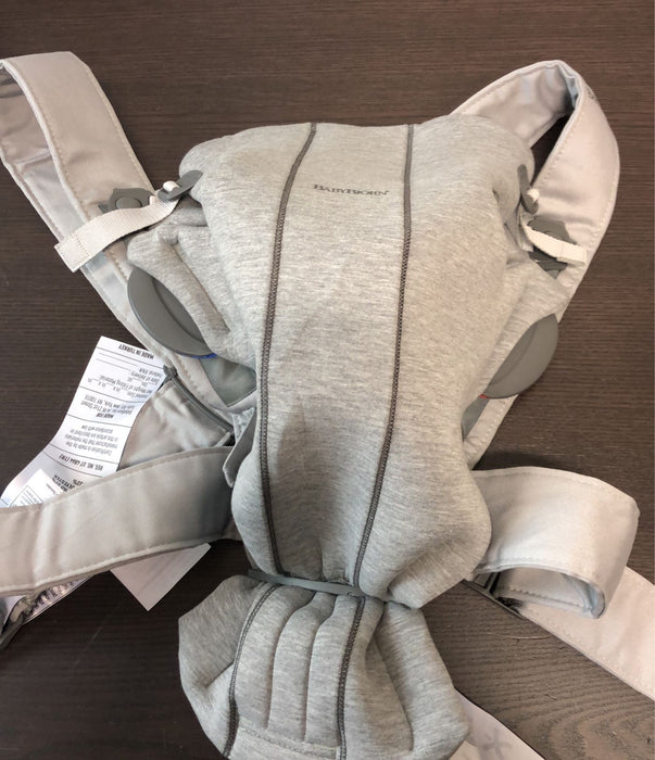 Shop BabyBjorn Baby Carrier Mini, Light Grey 3D Jersey at Goodbuygears