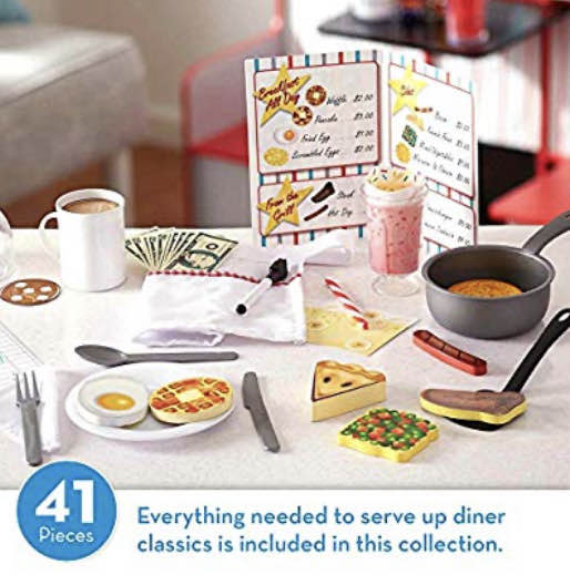secondhand Melissa & Doug Star Diner Restaurant Play Set