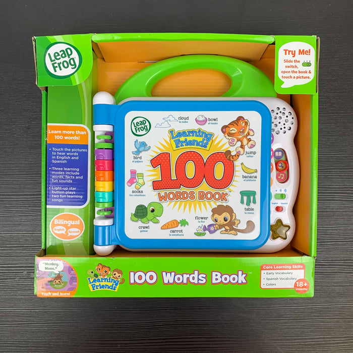 used Leap Frog Learning Friends 100 Words Book