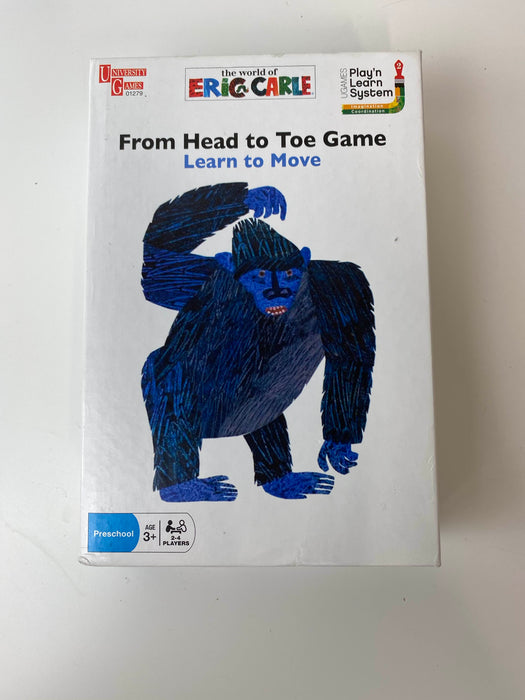 used Eric Carle From Head To Toe