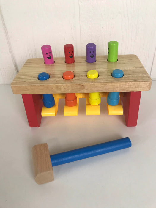 used Melissa & Doug Deluxe Pounding Bench
