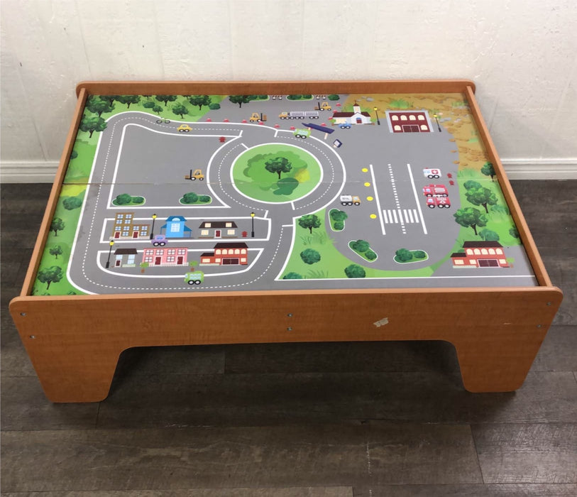 Shop Wooden Train Table at Goodbuygears