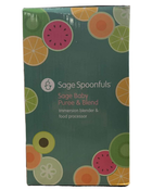Shop Sage Spoonfuls 2-in-1 Baby Food Maker Immersion Blender, White at Goodbuygears