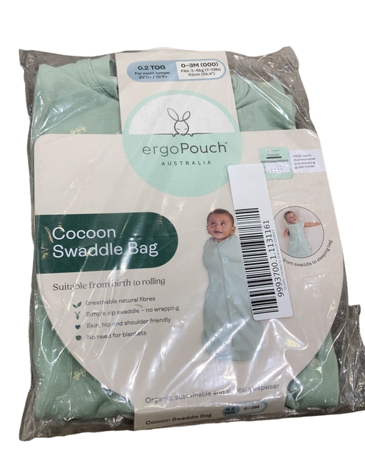 Shop ErgoPouch Cocoon Swaddle Bag, 0.2 TOG, 0-3M, Sage at Goodbuygears