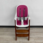 secondhand OXO Tot Sprout High Chair, Pink/Walnut