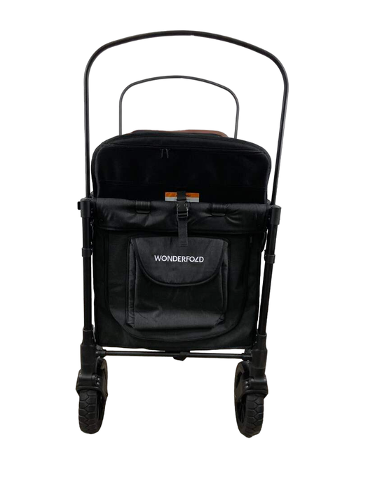 Shop Wonderfold W4 Luxe Quad Stroller Wagon, 2023, Volcanic Black at Goodbuygears