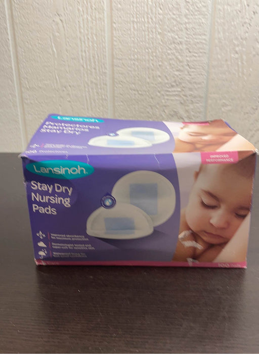 used Lansinoh Disposable Nursing Pads