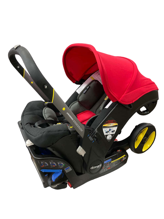Shop Doona Infant Car Seat & Stroller Combo, 2023, Flame Red at Goodbuygears