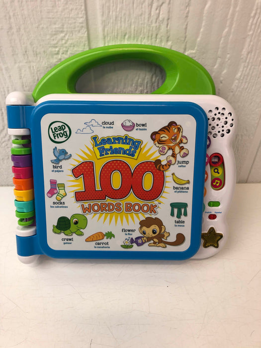 secondhand Leap Frog Learning Friends 100 Words Book