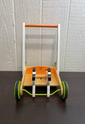 secondhand Hape Galloping Zebra Wooden Walker