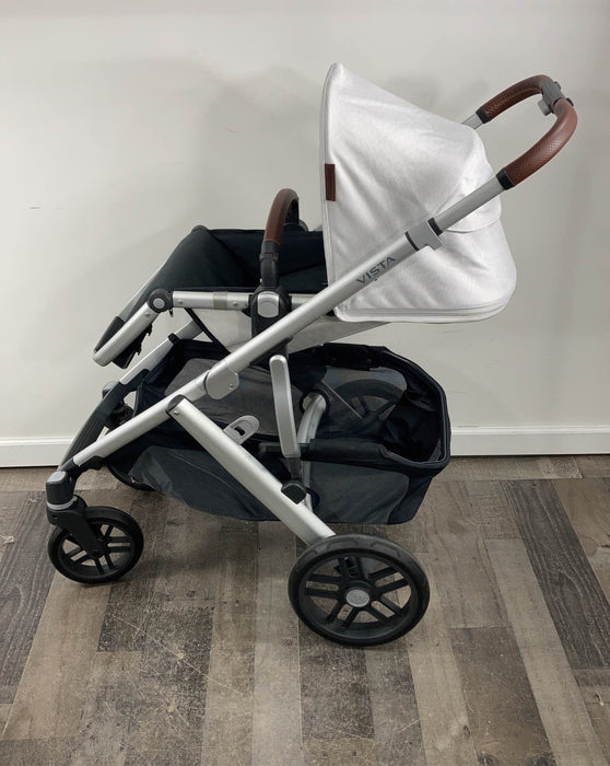 Shop UPPAbaby VISTA V2 Stroller, 2021, Bryce (White Marl) at Goodbuygears