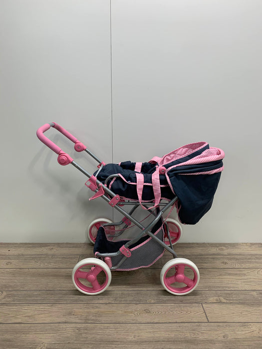 Shop Hauck Classic Julia Navy and Pink Toy Doll Pram at Goodbuygears