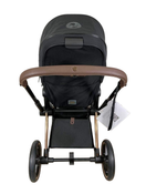 Shop Cybex PRIAM Stroller, 2022, Deep Black, Rosegold at Goodbuygears