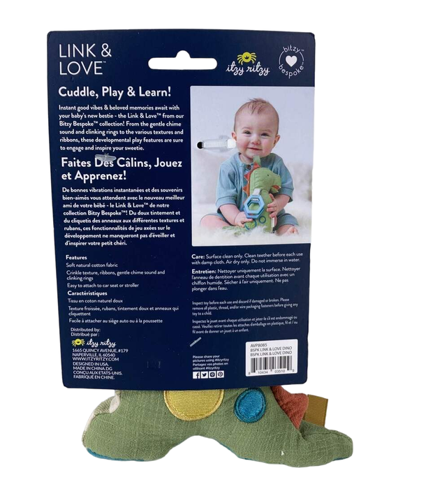 Shop Itzy Ritzy Jingle Activity Toy, Link & Love Dino at Goodbuygears