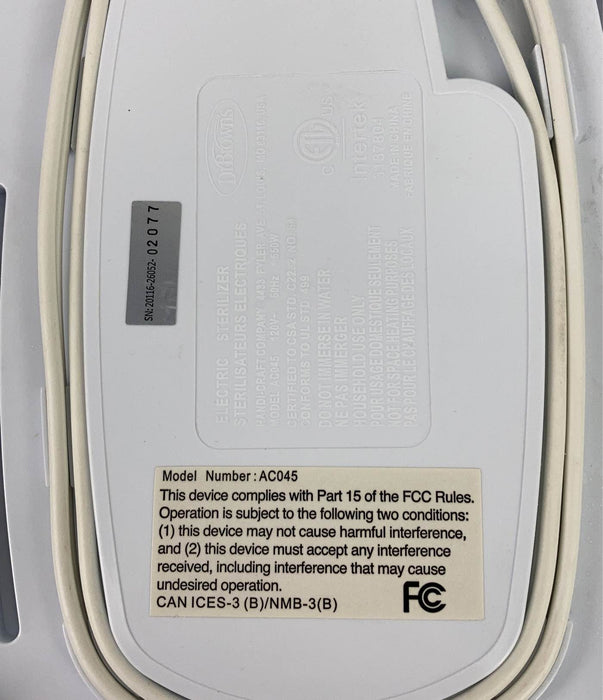 used Dr. Brown's Deluxe Bottle Sterilizer