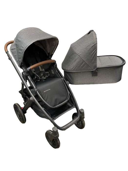 Shop UPPAbaby VISTA V2 Stroller, 2021, Greyson (Charcoal Melange) at Goodbuygears