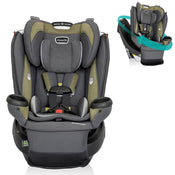 Shop Evenflo Revolve 360 Extend Rotational Convertible Car Seat, 2023, Rockland Green at Goodbuygears