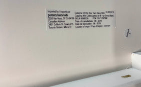 secondhand Pottery Barn Kids Catalina Twin Bed