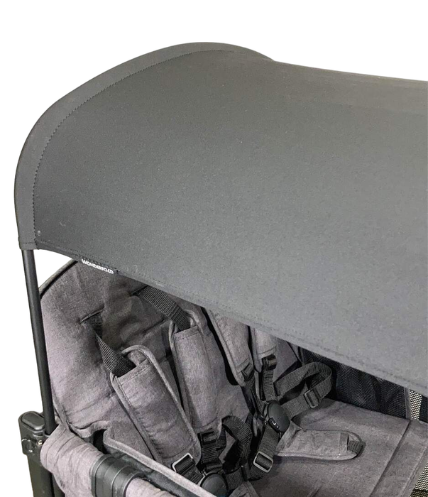 Shop Wonderfold W4 Luxe Quad Stroller Wagon, 2023, Charcoal Grey with Black Frame at Goodbuygears