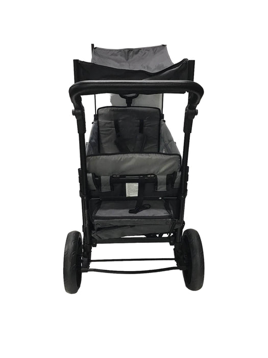 Shop Wonderfold X2 Push + Pull Double Stroller Wagon, 2021, Stone Gray at Goodbuygears