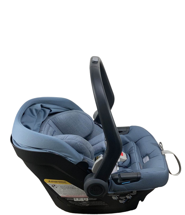 Shop UPPAbaby MESA MAX Infant Car Seat and Base, 2023, Gregory Blue Melange at Goodbuygears