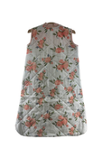 secondhand Little Unicorn Cotton Muslin Sleep Bag, Medium, Quilted, Watercolor Roses