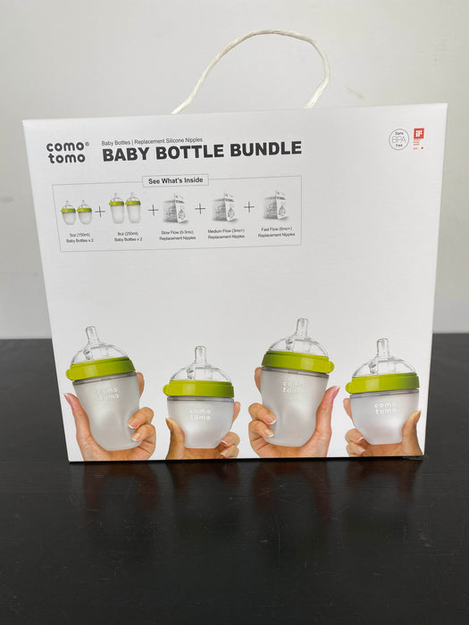 used Comotomo Baby Bottle Bundle