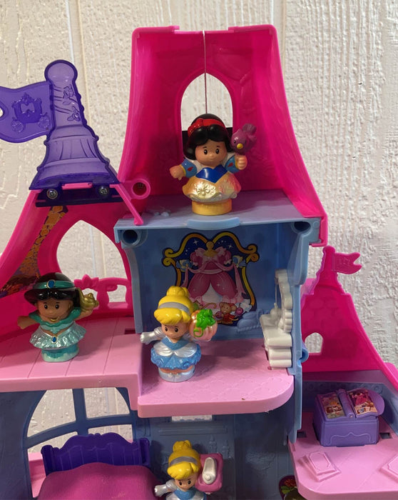 used Fisher Price Little People Disney Princess, Magical Wand Palace