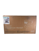 Shop TruBliss 3-in-1 Journey Bassinet Crib Sleeper, Soft Grey at Goodbuygears