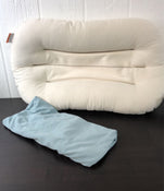 Shop Snuggle Me Organic Sensory Infant  Lounger, Natural with Bluebell Cover at Goodbuygears