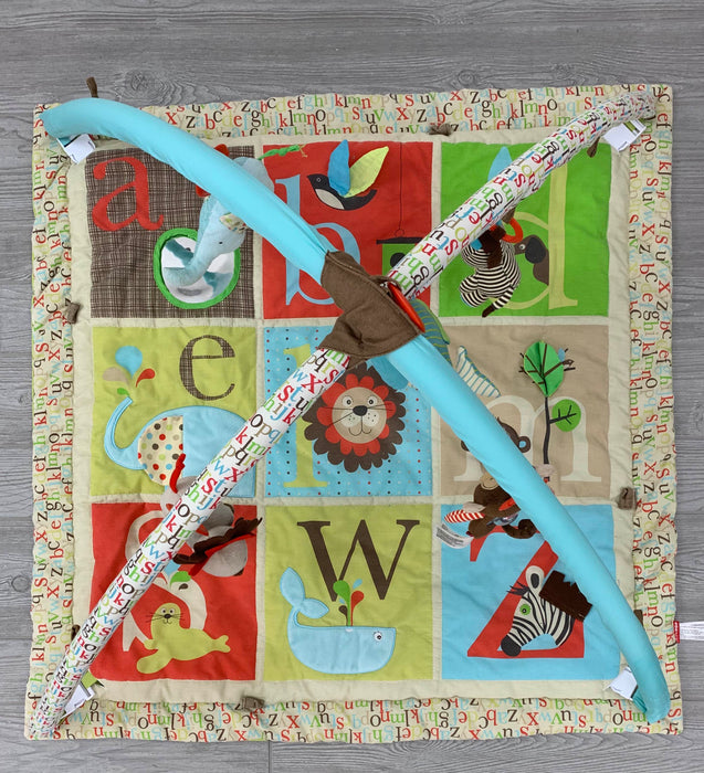 used Skip Hop Activity Gym/ Playmat, Alphabet Zoo