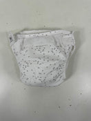 used Smart Nappy NextGen Hybrid Cloth Diaper Cover, Size 3 12-25 lbs Grey Confetti