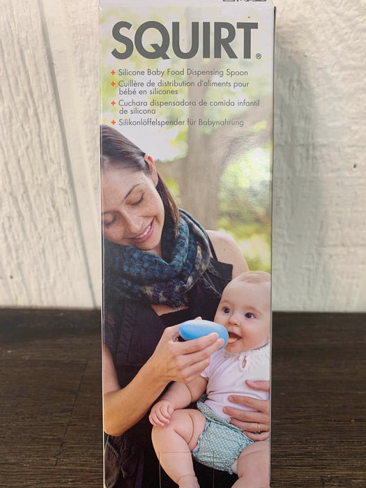 secondhand Boon Squirt Silicone Baby Food Dispensing Spoon