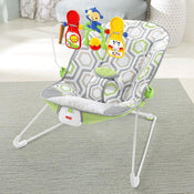 used Fisher Price Baby Bouncer, Geo Meadow