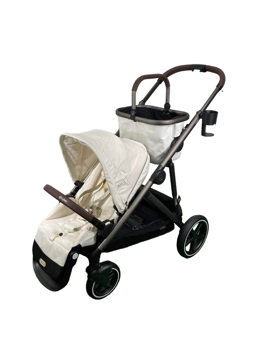 Shop Cybex Gazelle S Modular Stroller, 2023, Taupe Frame, Seashell Beige at Goodbuygears