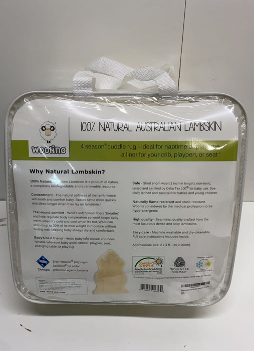 Shop Woolino 100% Natural Australian Lambskin, Flax at Goodbuygears