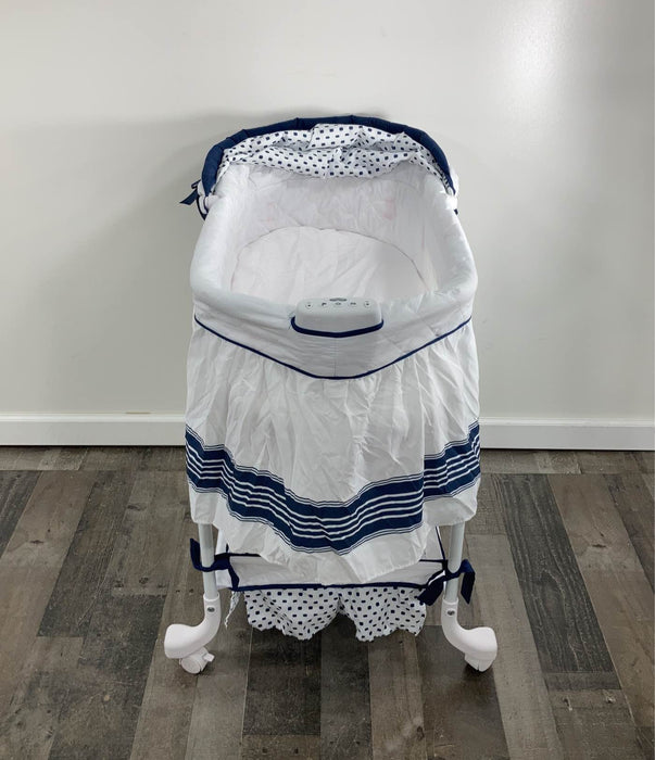 Shop Delta Children Deluxe Gliding Bassinet at Goodbuygears