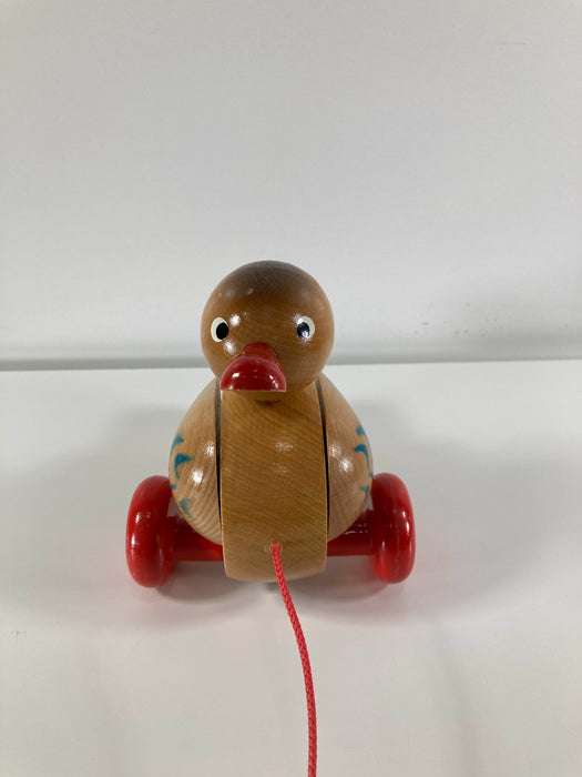 used Vintage Toy, Pull Along Duck