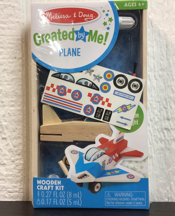 used Melissa & Doug Created By Me! Plane, Bundle Set