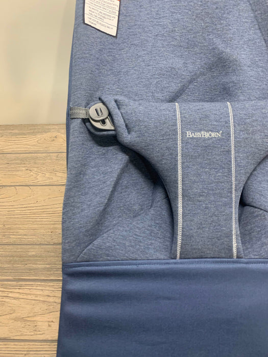 Shop BabyBjorn Bouncer Bliss, Dove Blue  3D Jersey at Goodbuygears