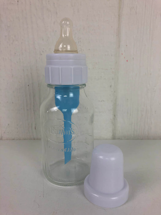 secondhand Dr. Brown's Glass Bottle, 4oz