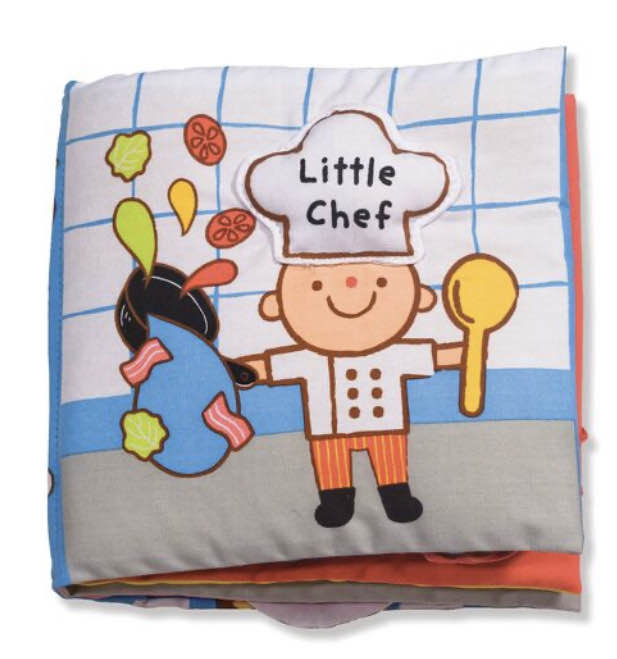 used Melissa & Doug Soft Activity Book- Little Chef