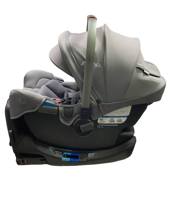 Shop Nuna PIPA rx Infant Car Seat with RELX Base, 2023, Granite at Goodbuygears