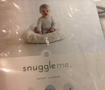 Shop Snuggle Me Organic Sensory Infant  Lounger, Natural with Bluebell Cover at Goodbuygears