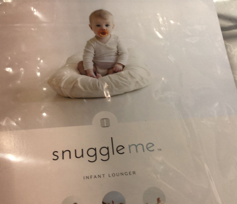 Shop Snuggle Me Organic Sensory Infant  Lounger, Natural with Bluebell Cover at Goodbuygears