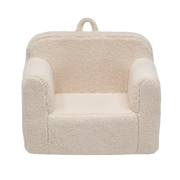 Shop Delta Children Cozee Sherpa Chair, Cream Sherpa at Goodbuygears