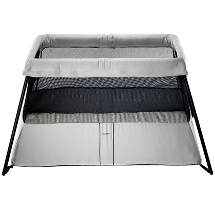 Shop BabyBjorn Travel Crib Light 2, Silver at Goodbuygears